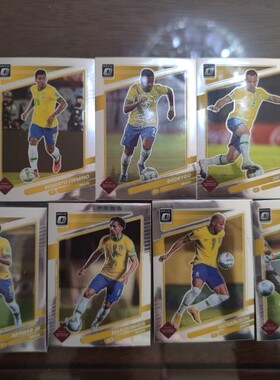 足球球星卡 2021-22 optic系列 巴西全套普卡 内马尔 儒尼奥尔 等