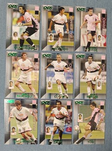 足球球星卡 Panini 帕尼尼2005意甲系列 巴勒莫Palermo全套及单卡
