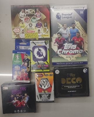 足球球星卡 帕尼尼 topps  德甲 世界杯 西甲意甲欧冠原盒卡 包卡