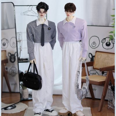 bjd4分大四70叔75叔早春男装娃衣