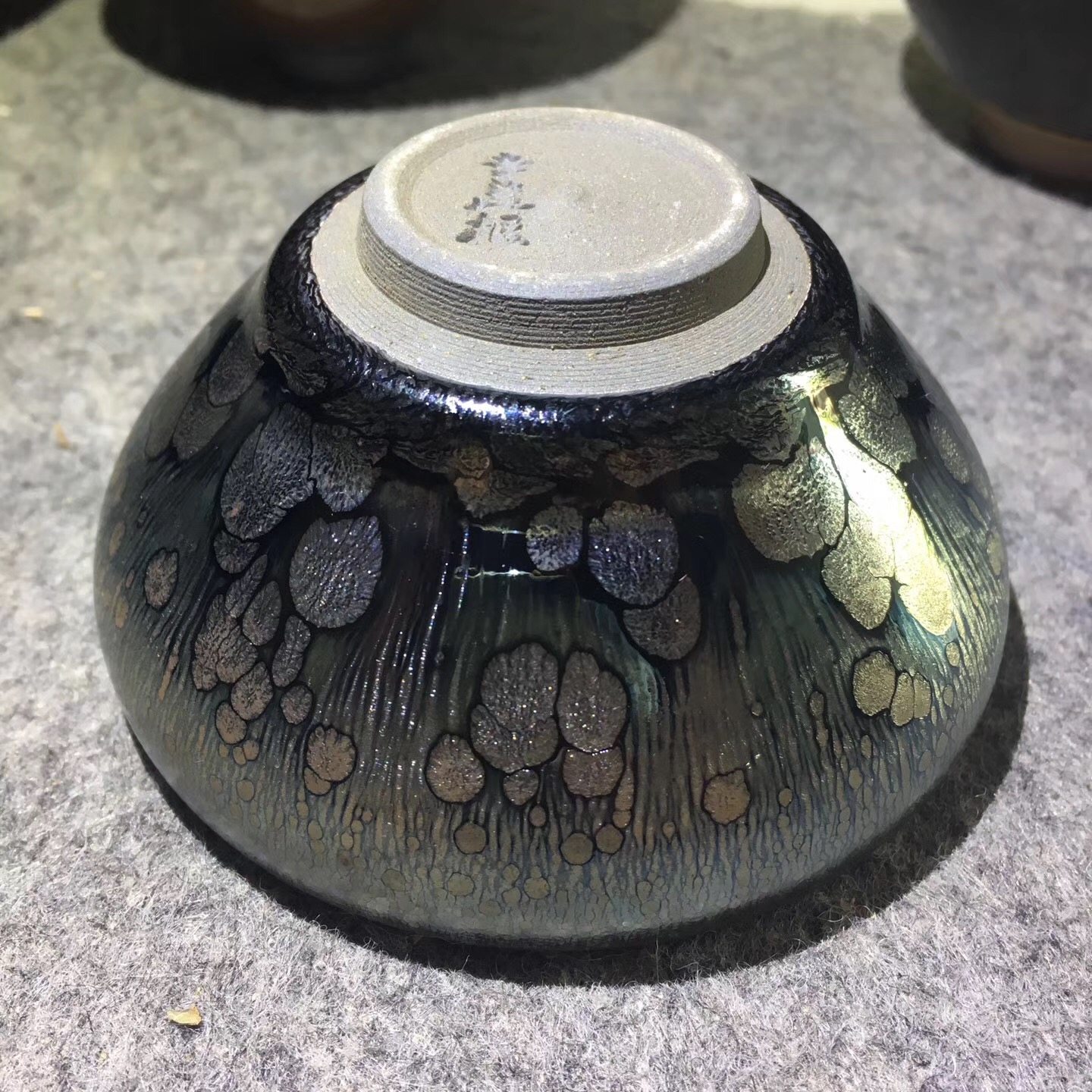 李盏柜建盏精品茶盏陶瓷茶具油滴品茗杯兔毫主人杯功夫茶杯牡丹盏