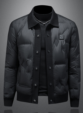 时尚新款 男士羽绒服90绒 货号88707