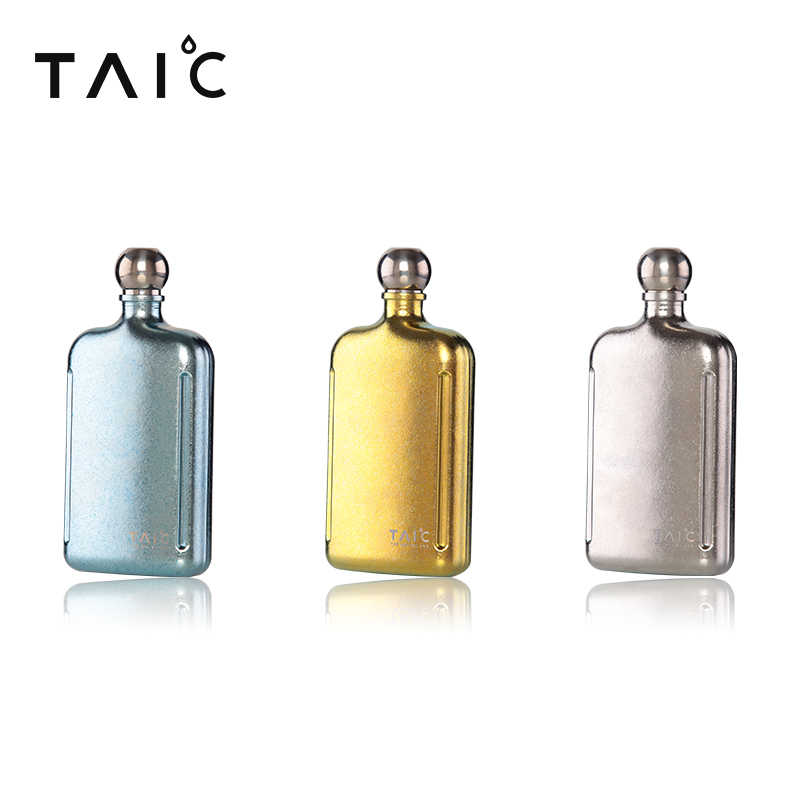 TAIC太可纯钛小酒壶随身迷你外带户外高档家用男士礼品便携白酒壶