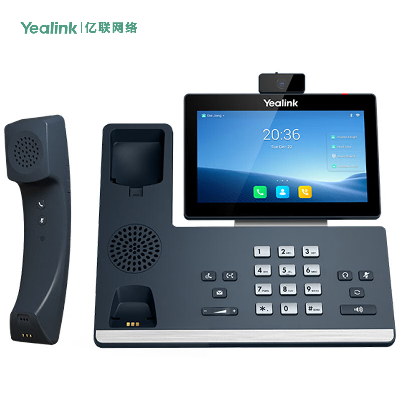 亿联 IP电话机  网络电话机  电话 SIP-T58W Pro with camera 可