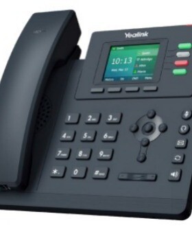 Yealink亿联SIP话机 T33P/T33G 彩屏千兆网络ip电话机POE电话会议