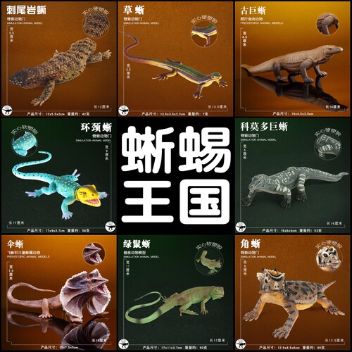林畅模玩蜥蜴模型仿真动物玩具