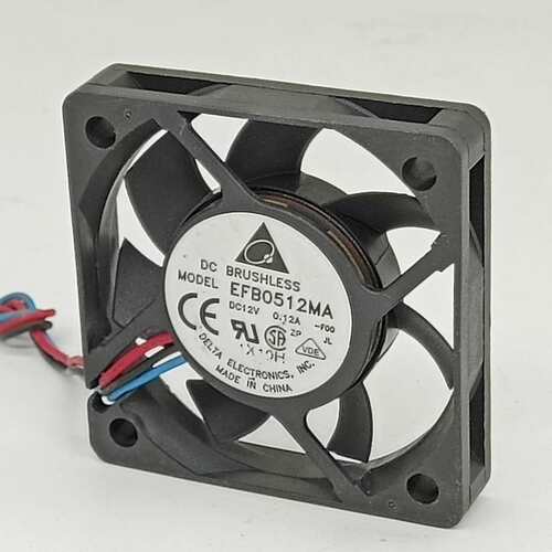 台达 EFB0512MA 5cm 5010 12V 0.12A 电瓶车CPU水冷机箱散热风扇