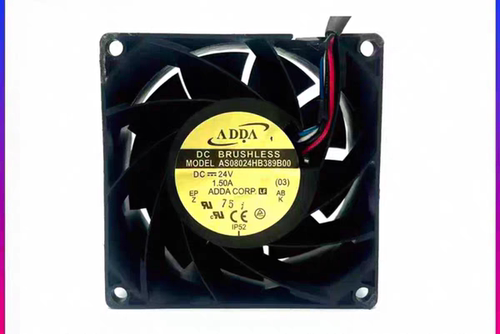 ADDA AS08024HB389B00 24V 1.5A 8038 8CM 80*80*24MM变频器风扇