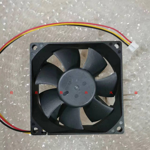 全新DA08025B12UR 12V 0.50A 8CM 8025 大风量电源机箱散热风扇