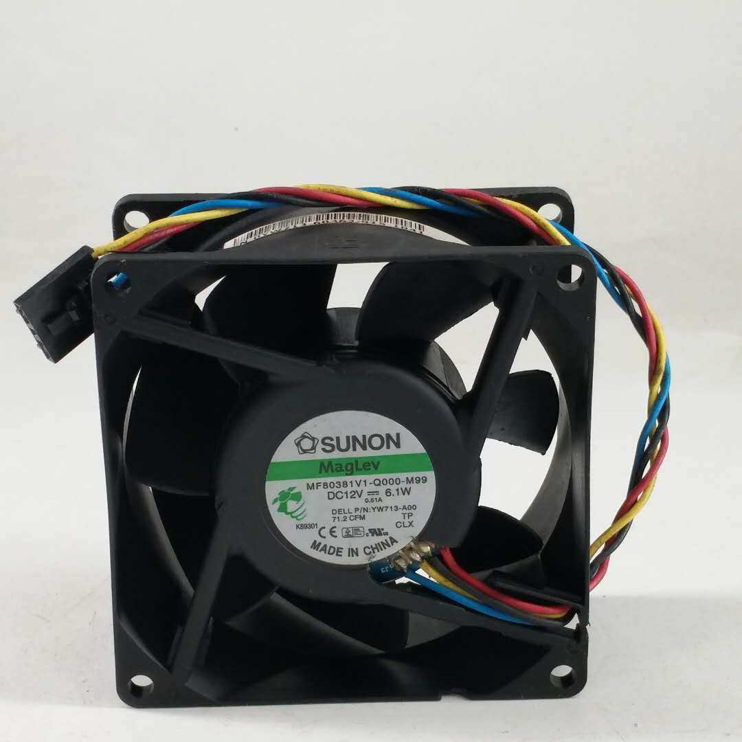 建准SUNON MF80381V1-Q000-M99 8038 12V 6.1W 8CM戴尔变频器风扇