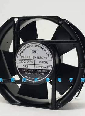 神逵风机SK162APSH 220/240VAC 40W 17251 17CM机柜交流散热风扇