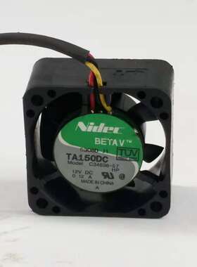 原装正品NIDEC TA150DC C34636-57 12V 0.12A 4CM 4020 散热风扇
