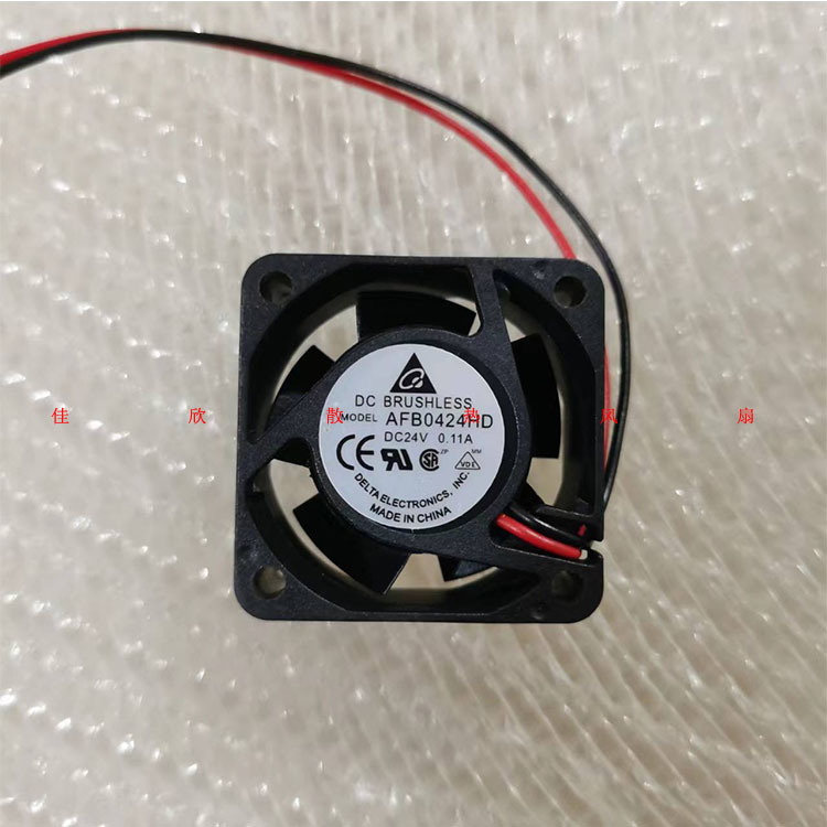 台达AFB0424HD 24V 0.11A 4020 40*40*20MM 4CM变频器散热风扇