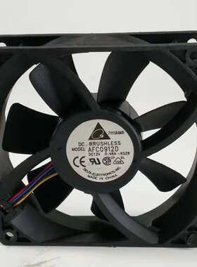 台达DELTA AFC0912D 12V 0.46A 9225/9025 四线PWM机箱 散热风扇