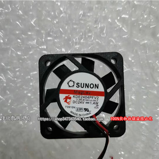 SUNON KDE2404PFV2 4010 24V 1.4W 4CM 磁悬浮变频器工控风扇