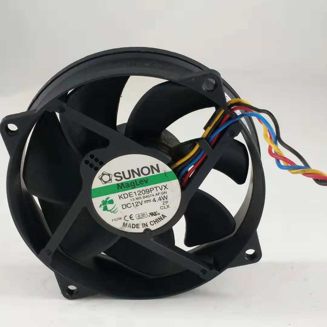 建准SUNON 9cm 9025 4针磁浮风扇 KDE1209PTVX 12V 4.4W 圆形