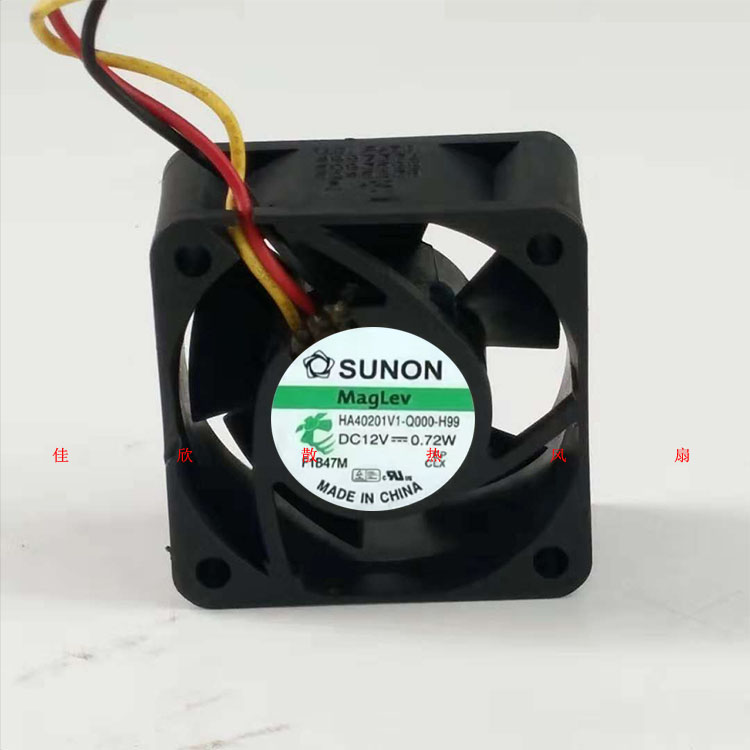 HA40201V1-Q000-H99 SUNON 4020 12V 0.72W 4CM/厘米静音散热风扇