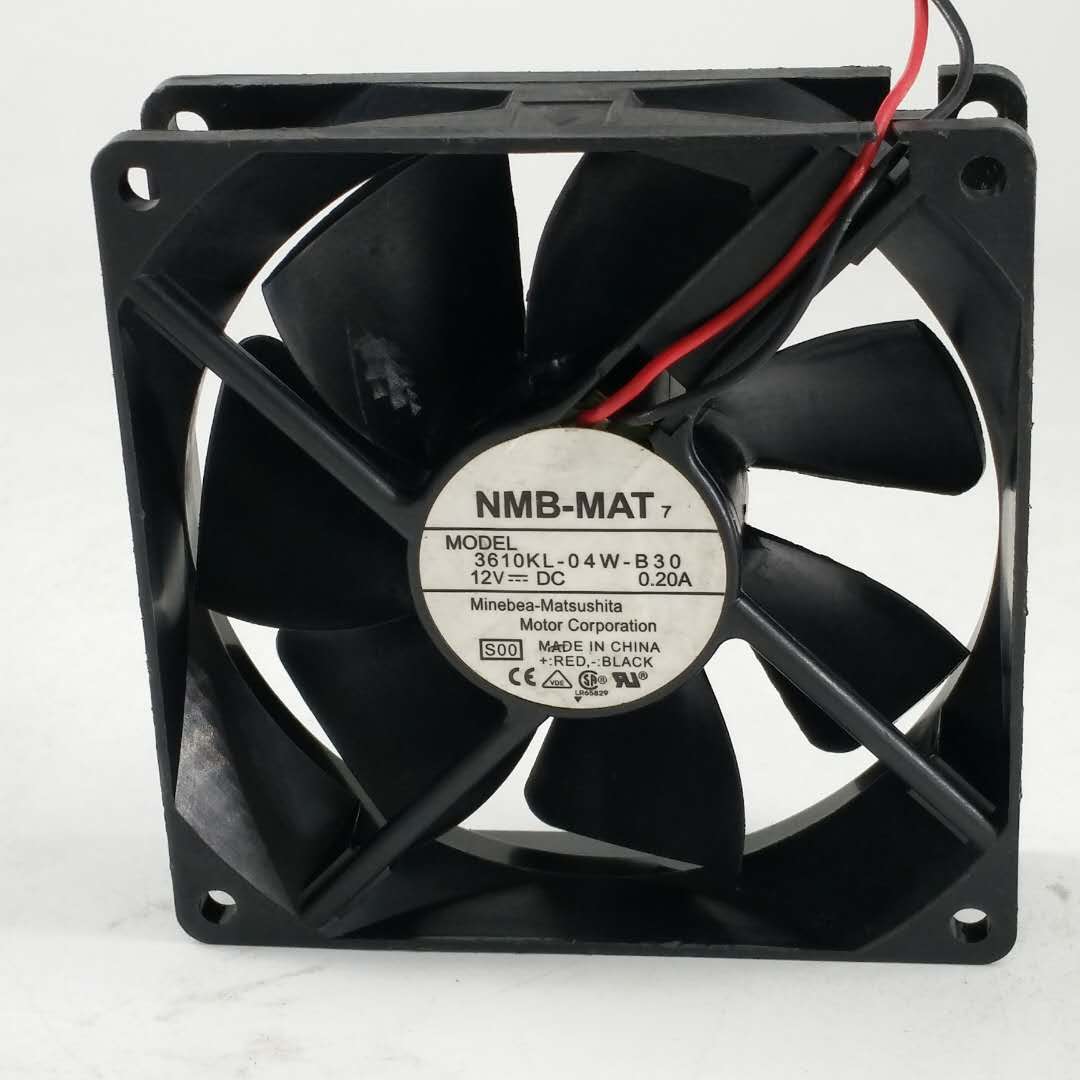 NMB 9025 9cm 3610kL-04W-B30 12V 0.20A机箱电源风扇92*92*25MM
