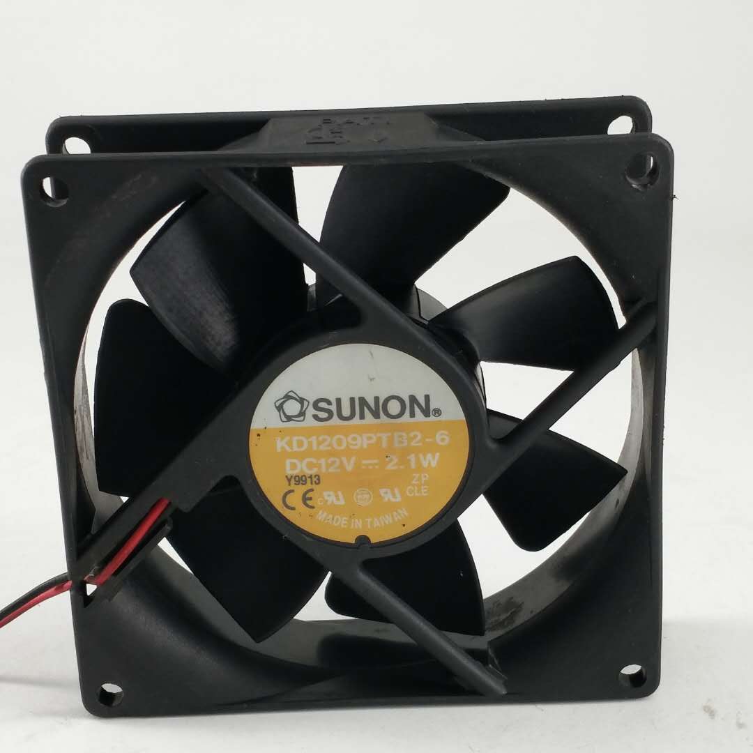 建准 SUNON 9025 KD1209PTB2-6 12V 2.1W 9CM 超静音 双滚珠风扇