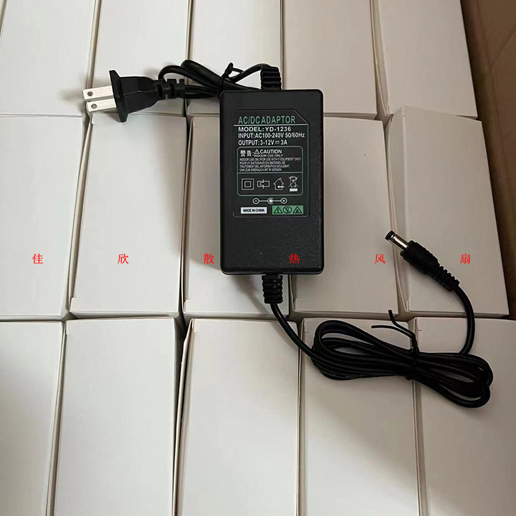 调速电源 220V转3-12V 3A 风扇鼓风机马达电机艾灸排烟除胶调速器
