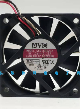 正品奇宏AVC C6015R12LA 6015 12V 0.15A 6CM散热风扇60*60*15MM