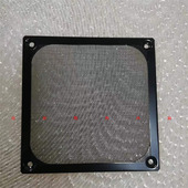 120金属高档不锈钢黑色铝网12CM 厘米散热风扇工业防尘网机箱