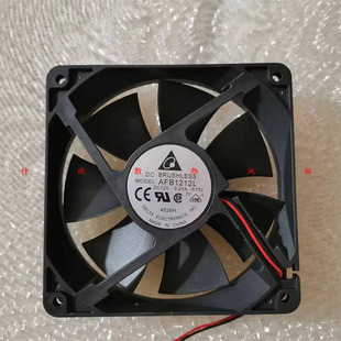 全新台达AFB1212L 12CM 12025静音电脑机箱散热风扇DC12V 0.21A