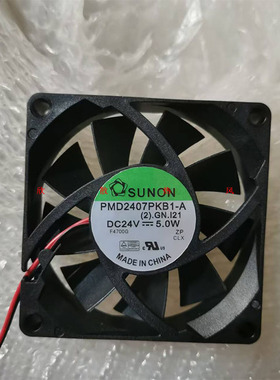 SUNON建准 7020 PMD2407PKB1-A DC24V 5.0W  7CM变频器散热风扇