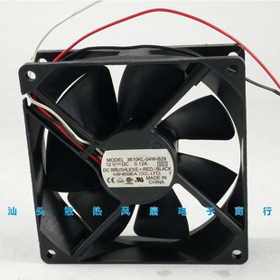 DC12V 9025 0.12A 9CM变频器散热风扇3610KL B29 原装 04W NMB