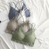 内搭大花边蕾丝拼接美背小吊带背心抹胸女 春季 新款 打底百搭性感