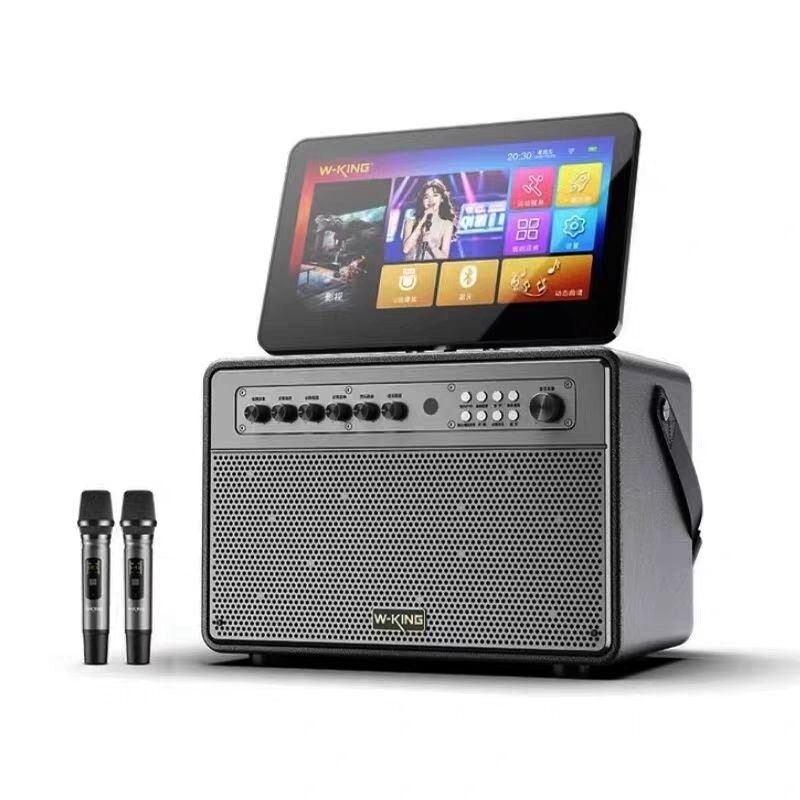 维尔晶新款V6点歌视频K歌一体机正品高配版高音质立体声音箱