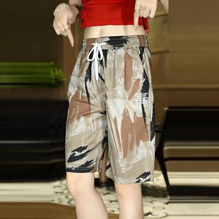 薄款 工装 子女夏季 潮流五分休闲裤 直筒迷彩运动裤 时尚 短裤 2026新款