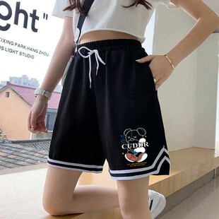 子女款 潮流阔腿五分中裤 宽松百搭直筒休闲裤 薄款 2026夏季 运动短裤