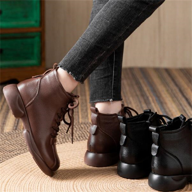 隐形内增高7厘米莱咖坡跟时装靴