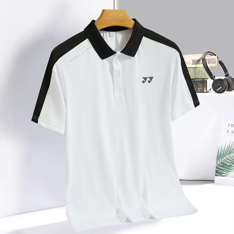 YY运动polo衫翻领T恤速干衣透气运动上衣男女网球服羽毛球服短袖