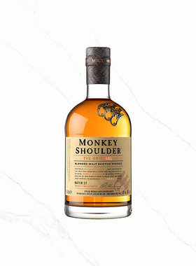 Monkey Shoulder三只猴子调配麦芽苏格兰威士忌700mL英国猴子肩膀
