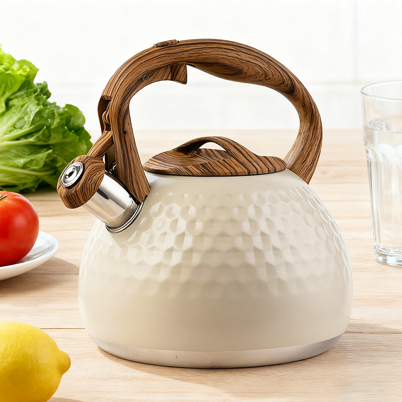 锤纹自动鸣笛壶加厚不锈钢烧水壶内壁无涂层燃气烧水壶电磁炉通用