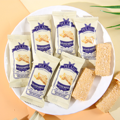 英国PULADA朴拉达巧克力夹心华夫卷结婚喜糖喜饼伴手礼巧克力零食