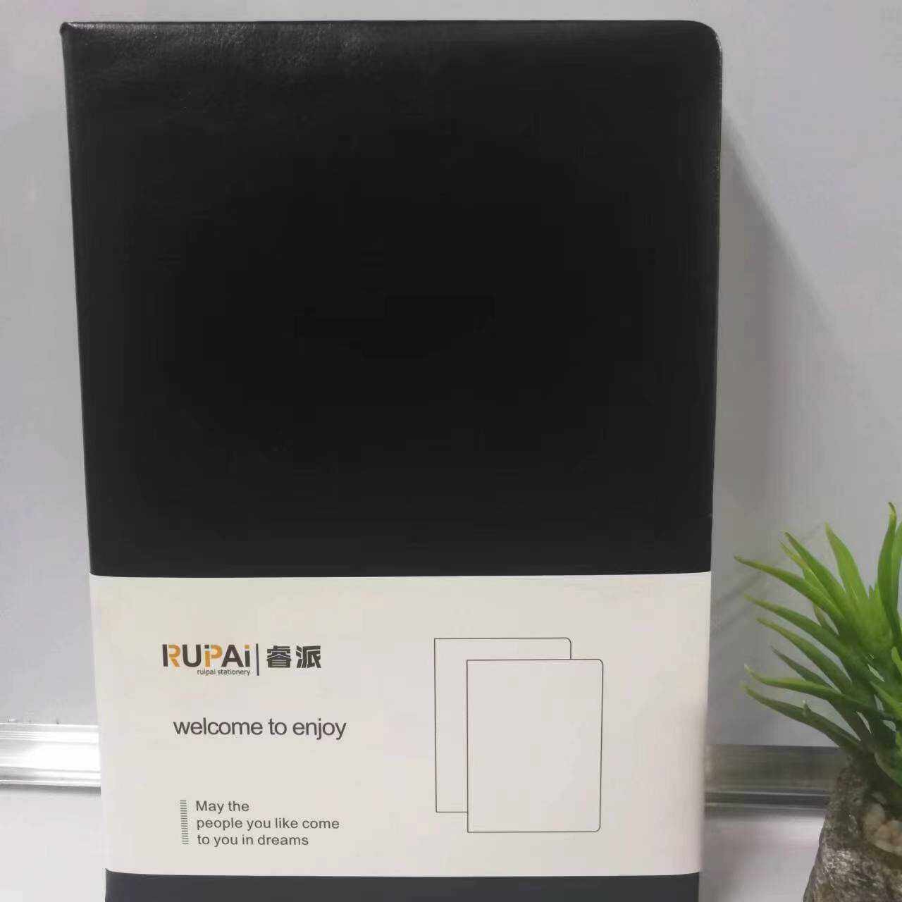 睿派笔记本子A5记事本商务办公会议记录本软面抄加厚日记本定制