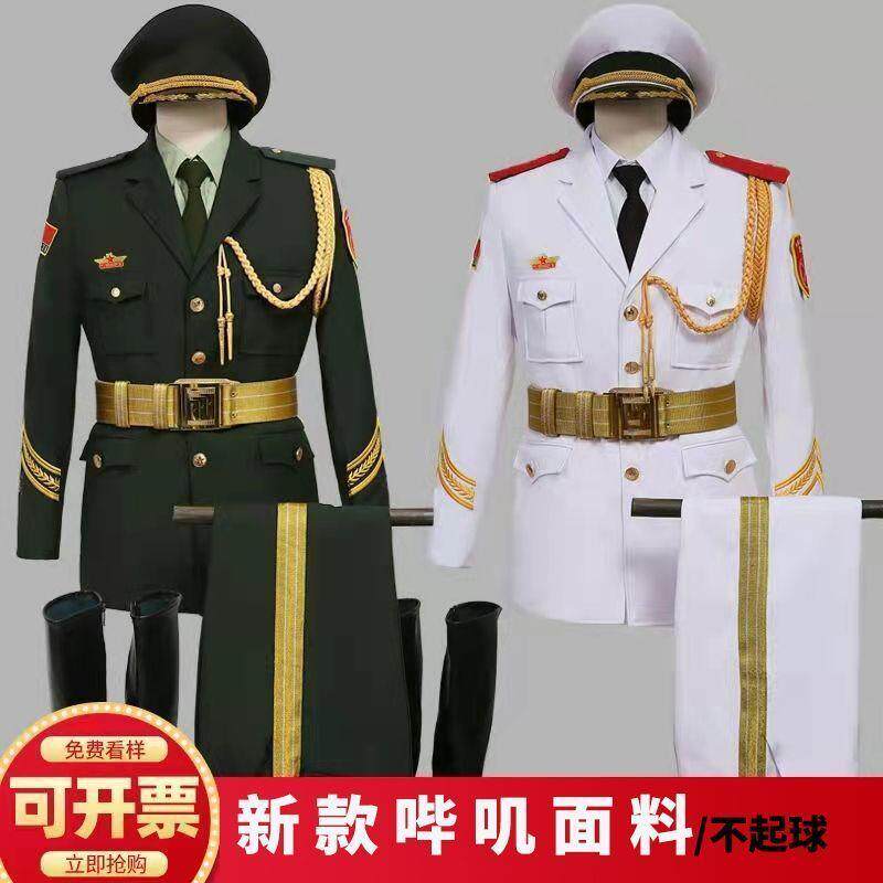 高品质护卫队军仪式衣服制服官升旗手演出升旗军装升乐队学生礼服