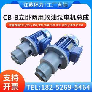 油泵电机组 B20 20立卧式 LWBZ B32JZ齿轮泵 B25 B16