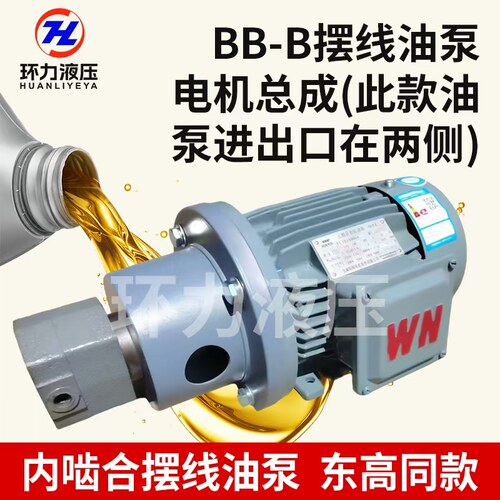 低噪音BB-B摆线油泵电机总成