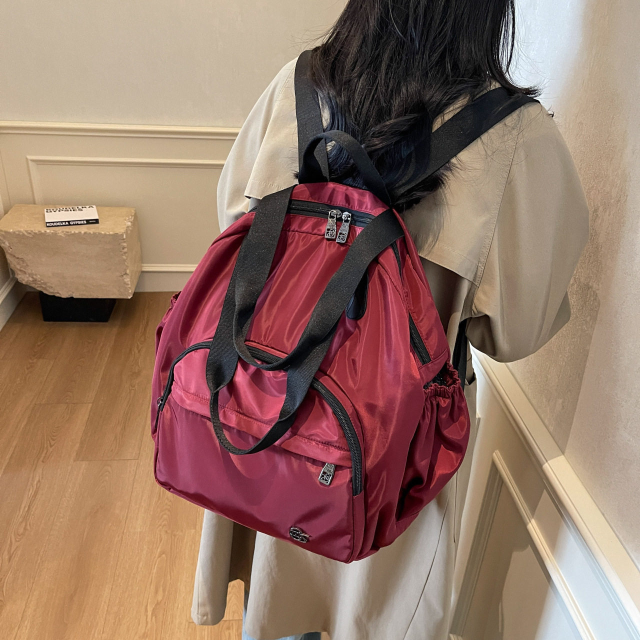 双肩包女大容量旅行背包