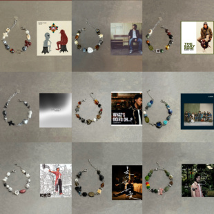 陈奕迅专辑合集手链Eason同款印象串珠手链专辑封面DIY饰品原创