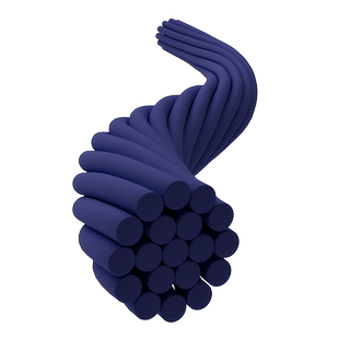 扭曲纤维束化学秒发科研素材C4D 3D格式源文件热门高清素材模版4k