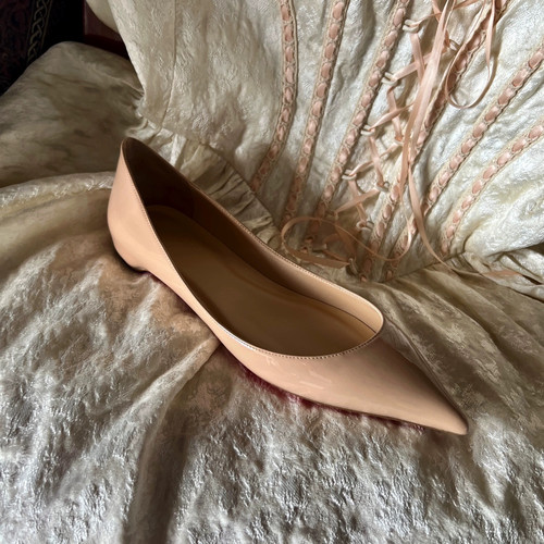 版型绝好真皮小众平底鞋性感单鞋