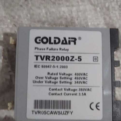 议价GOLDAR TVR2000Z-5 相序保护继电器 拆机成色