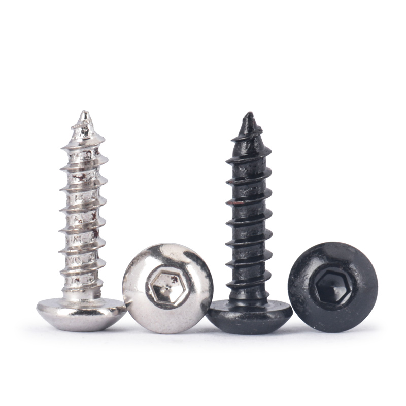 添瑞304/碳钢圆头内六角自攻螺钉