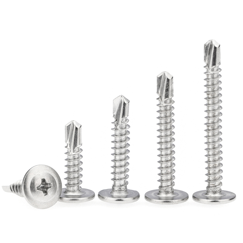 410不锈钢大扁头钻尾螺丝