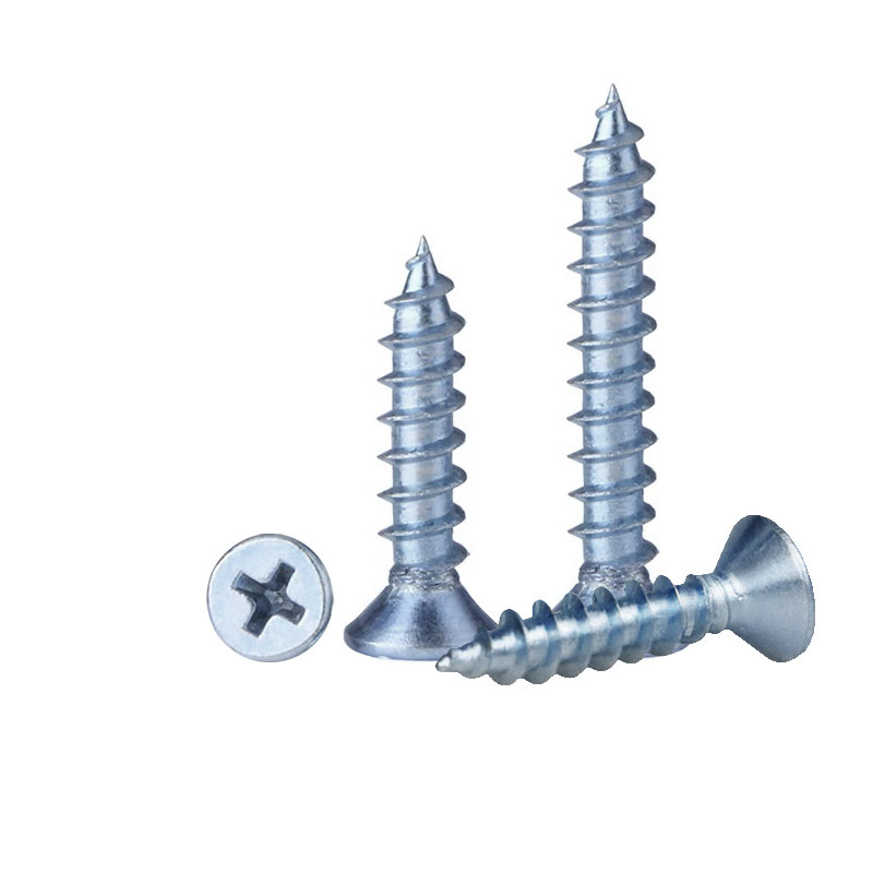 添瑞蓝白锌加硬沉头自攻M3-M6.3